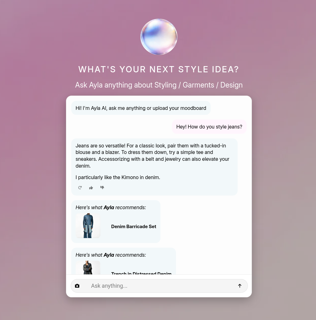 AYLA Archives AI screenshot